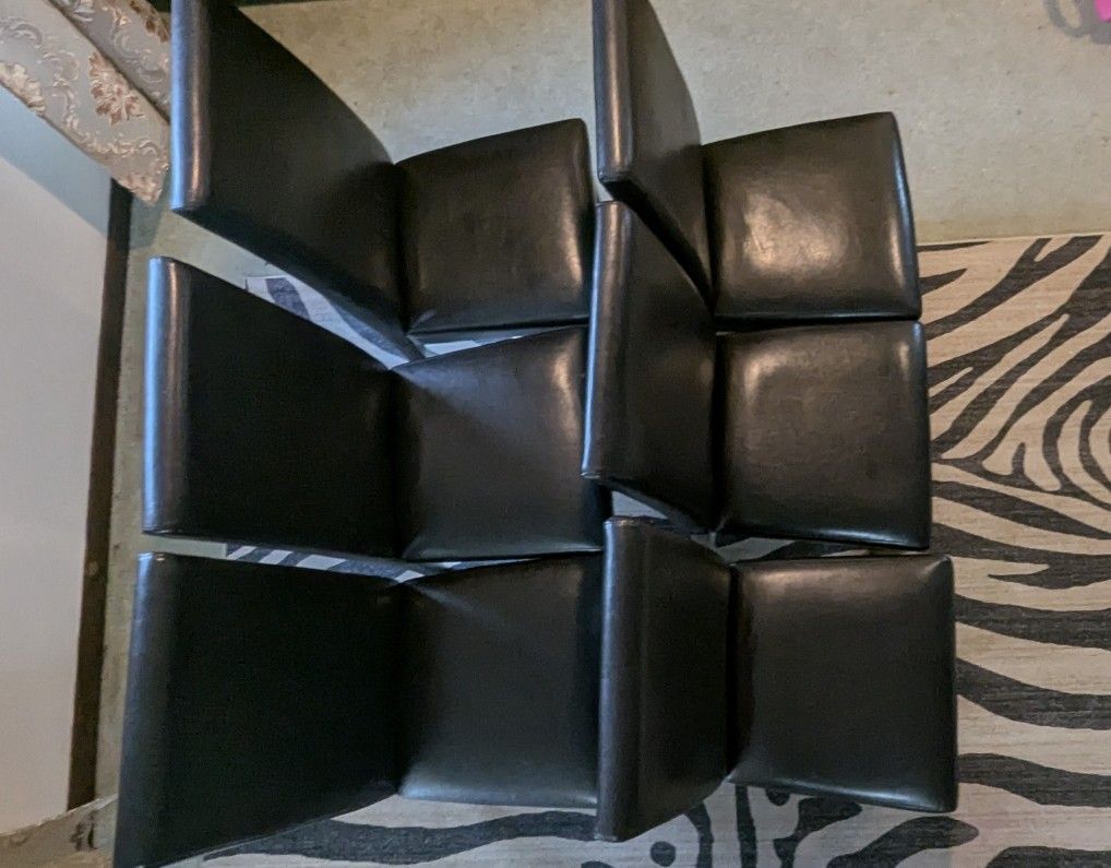 Solid Full Wooden Dining Table With 6 Chairs