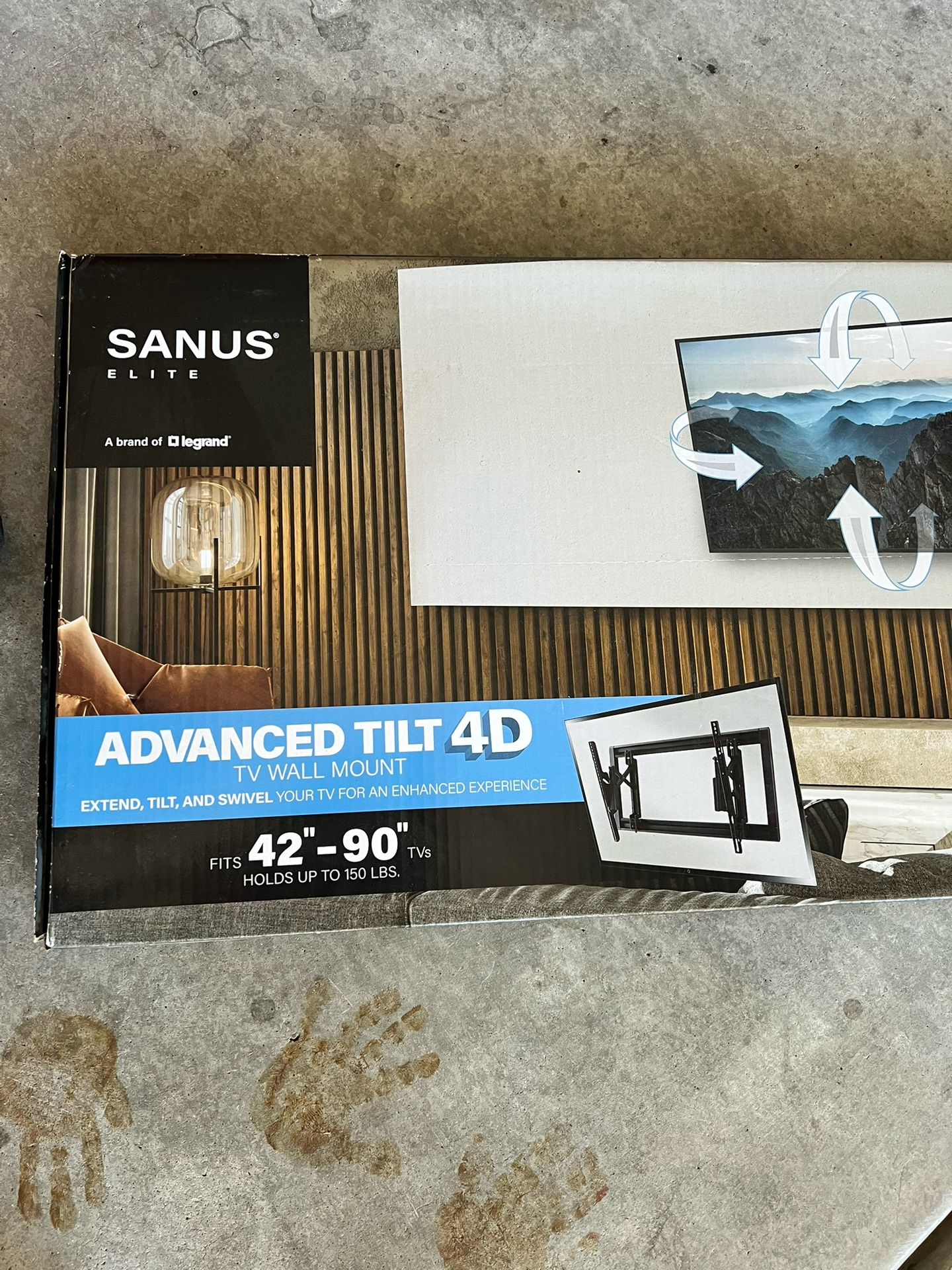 Sanus Elite Advanced Tilt Tv Mount 42’-90’