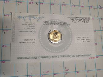 2007 Presidential George Washington Dollar Coin Never Circulated