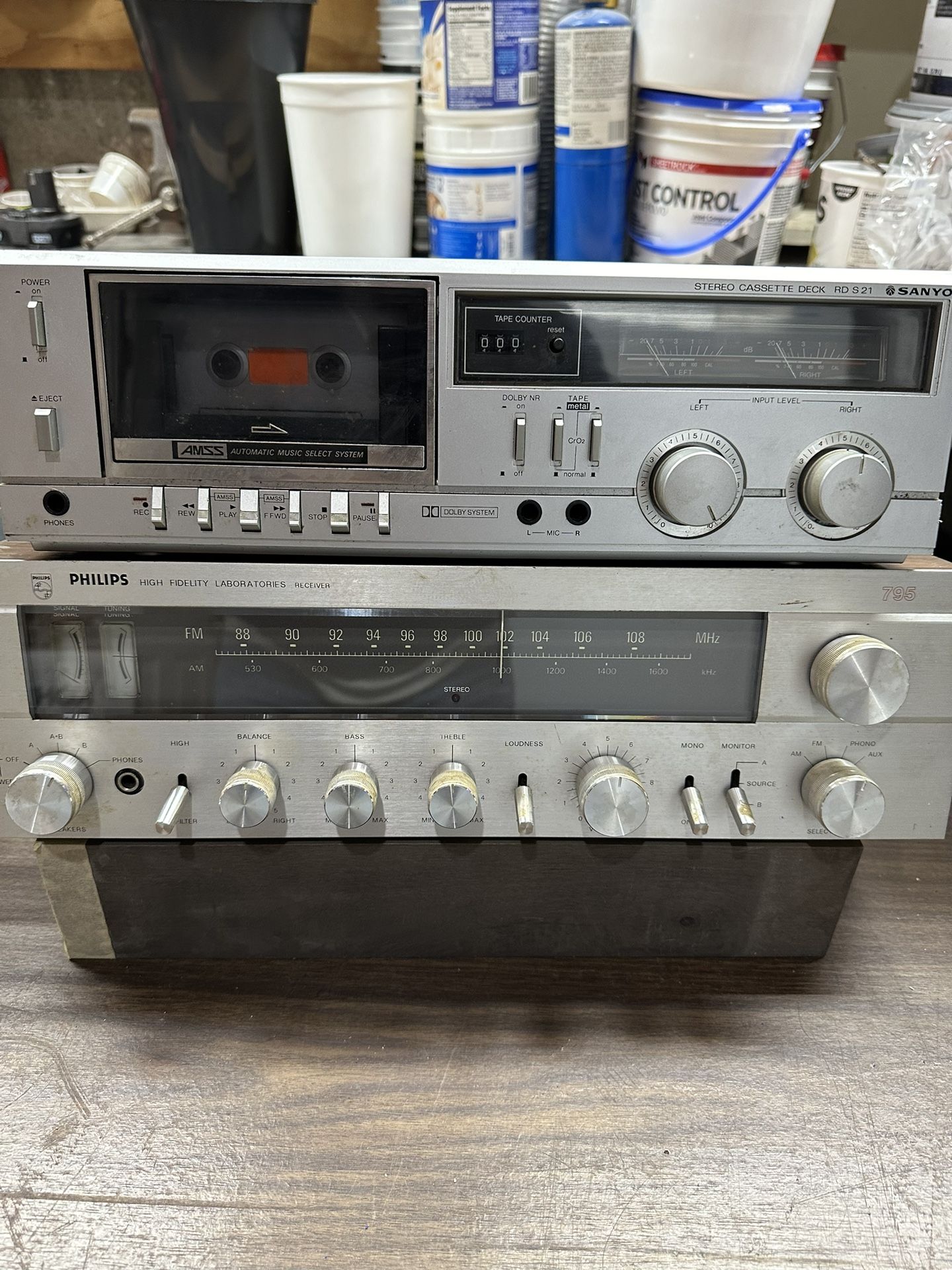 Vintage Stereo Equipment