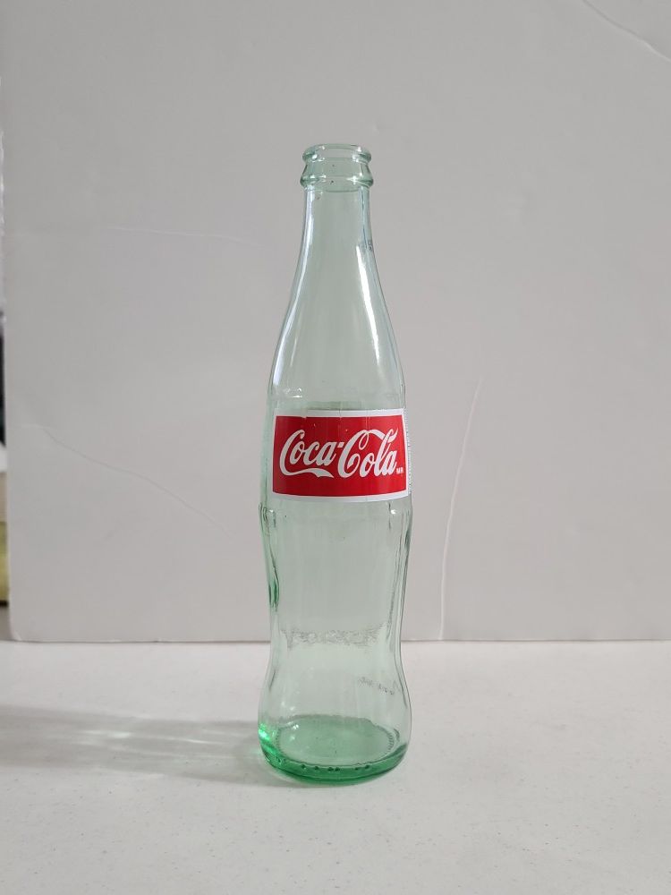 Coca Cola Classic Glass Coke Bottle Mexico Refresco 2002 Exclusive