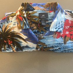 Hawaiian Shirt H&M Size L