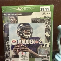 Xbox One Game New Madden 21