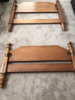 Twin Bed frame.