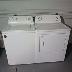 Roper By Whirlpool Corporation Washer And Amana Gas Dryer 