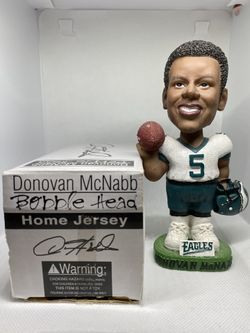 Donovan McNabb 2001 McDonald’s Bobble Head (White “Home Jersey “)