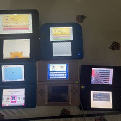 Various Nintendo System And Pokemon Games