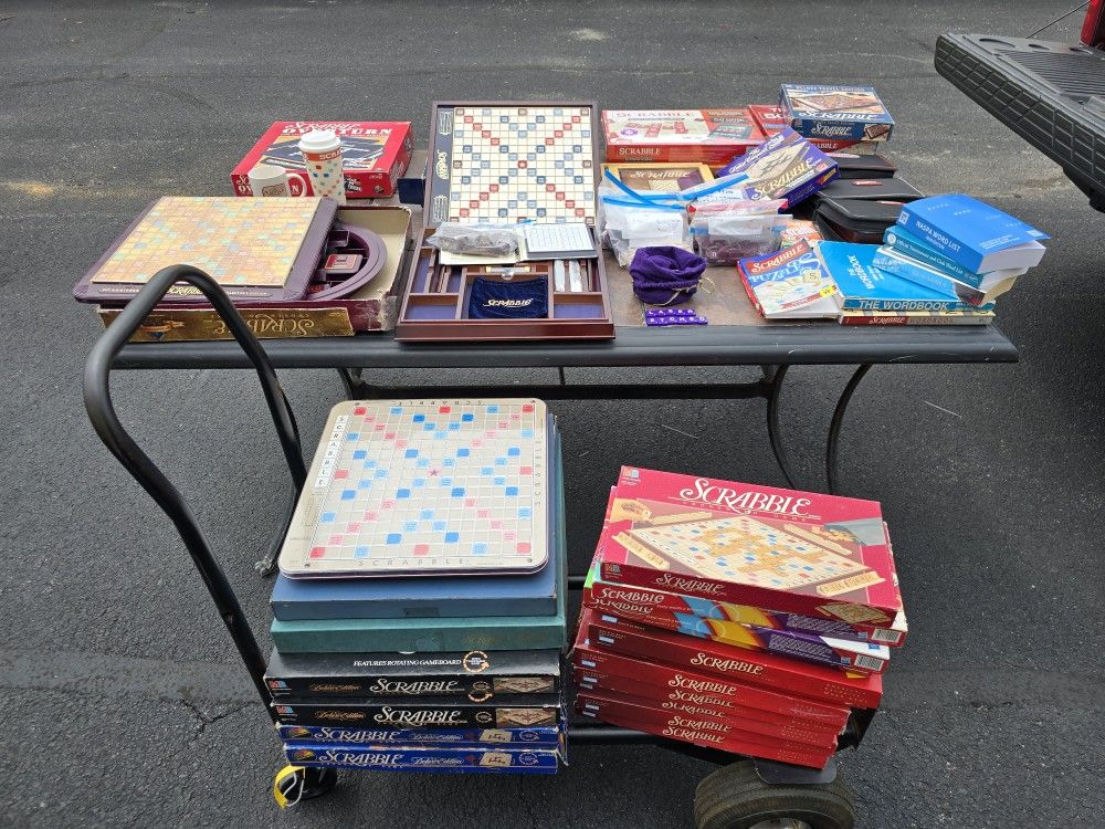 Scrabble - HUGE LOT!!!