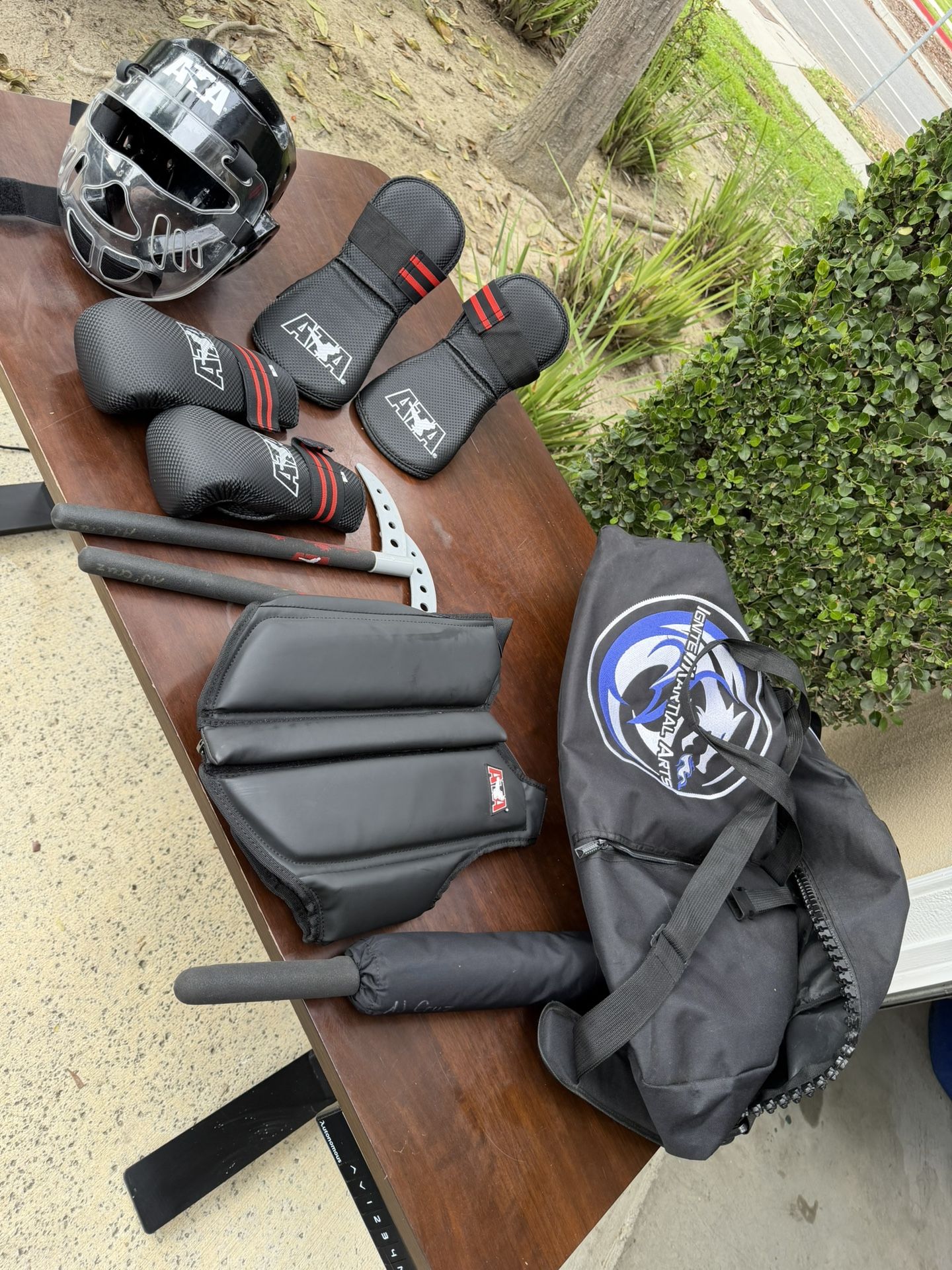 ATA Taekwondo Weapons And Sparring Gear