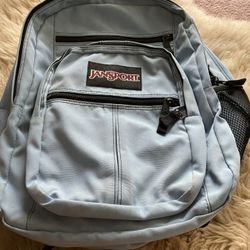 JanSport Backpack Light Blue Color 