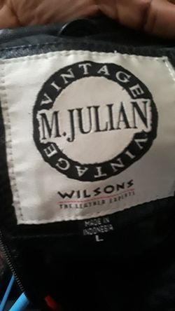 M. Julian vintage Wilson's coat