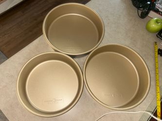 Nordic Ware Naturals Aluminum NonStick Round Cake Pan ( 3 pieces )