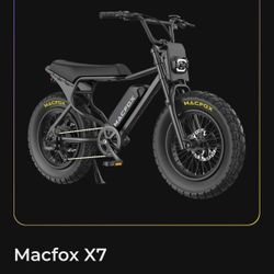 Macfox X7 & X7L 5 inch Fat Tire