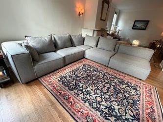 Arhaus Coburn Six-Piece Pit Sectional