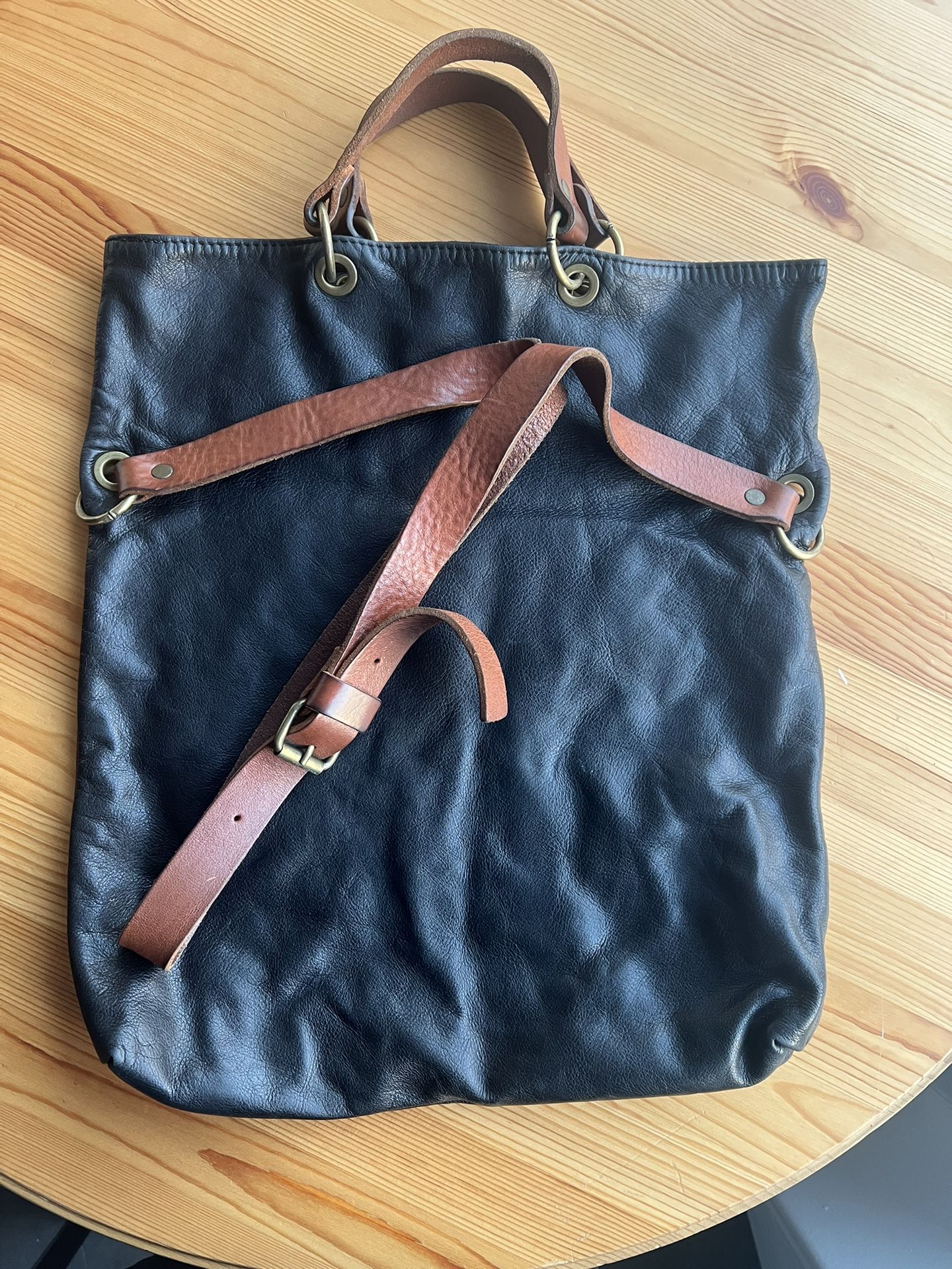 Handmade Italian Leather Tote Bag ๐ฎ๐น๐ฎ๐น- Moving Out Sale โ๏ธโ๏ธ