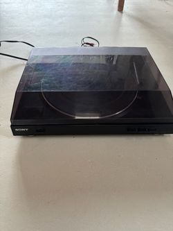 Sony Turntable Record Player