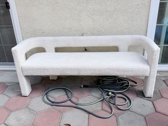 navy blue tufted patio and lounge chair cushion
