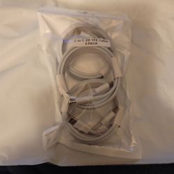 Apple/Samsung/Google 60W USB C to USB C 3-Pack.