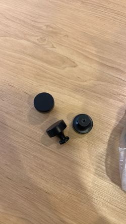 Black Drawer knobs