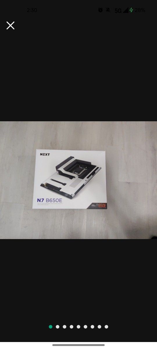 NZXT N7 B650E Motherboard AM5 ATX