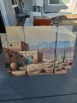 Canvas painting