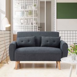 Brand New Gray Loveseat – Never Used