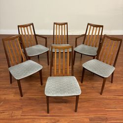 G-Plan Vintage Slat Back Dining Chairs Set of 6 - Many More Items In Stock!