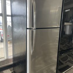 Top And Bottom Refrigerator In Stainless Steel Finish 