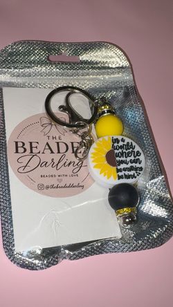 Sunflower Keychain