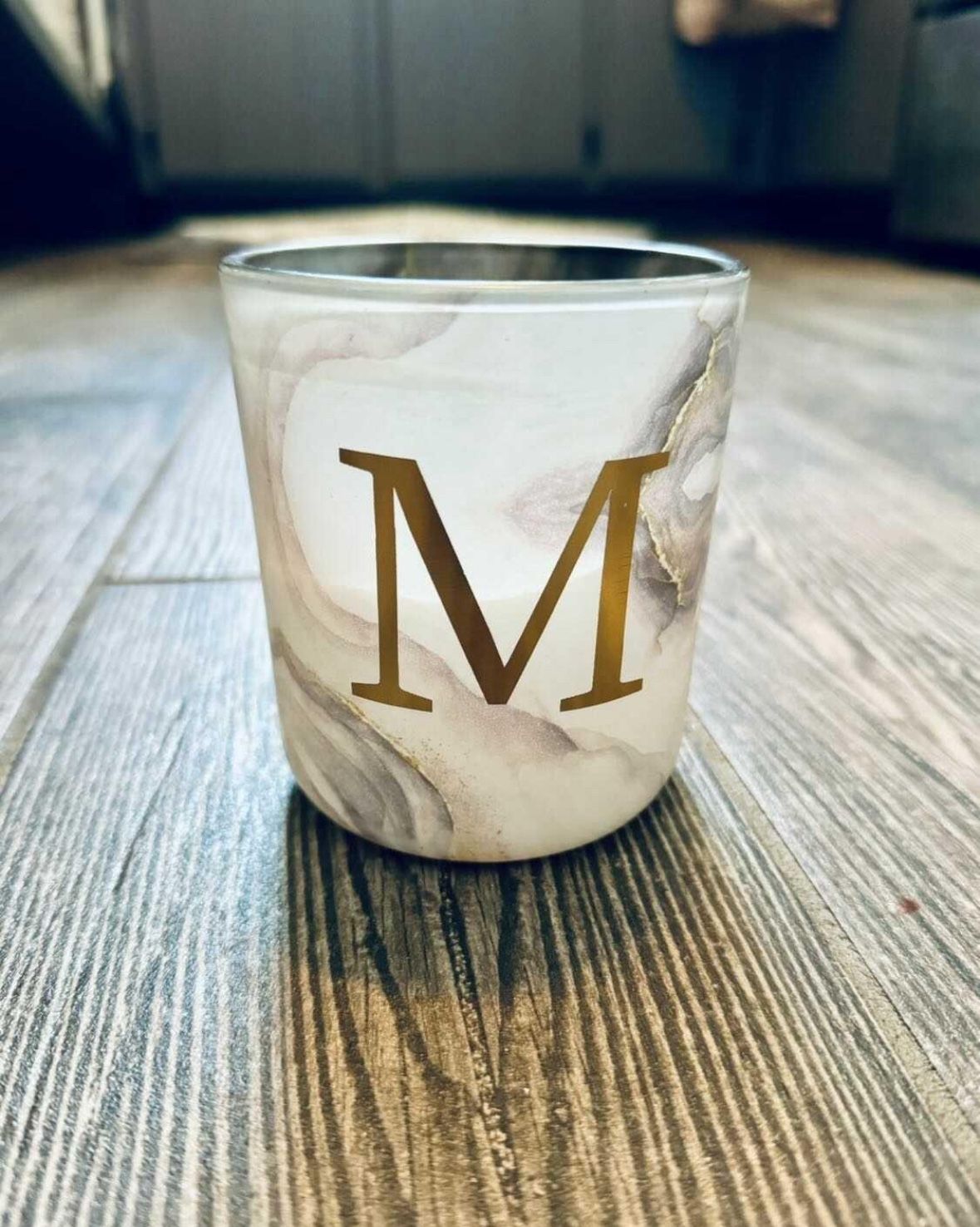 M Candle Holder