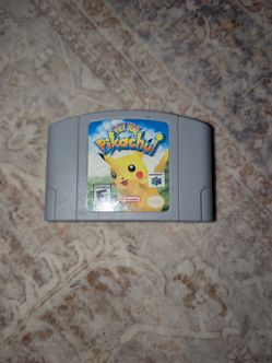 Hey You Pikachu! Nintendo 64 Cartridge