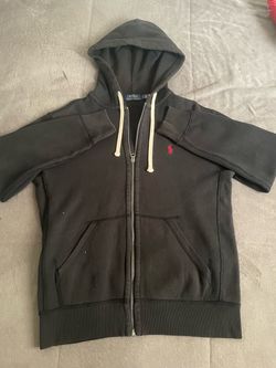 Polo Ralph Lauren Black Zip-Up Hoodie
