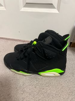 WORN ONCE JORDAN 6 ELECTRIC GREEN SIZE 11.5
