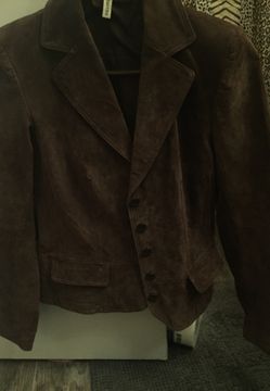 Swede leather jacket size small