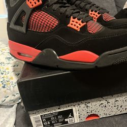 Jordan 4 red thunder 