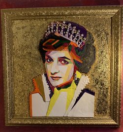 Princess Diana, Ceramic Mosaic Maze of Multicolor!