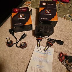 Led Exrta Bight H4 Toyota  Headlights One For 25 Or Both For 40...