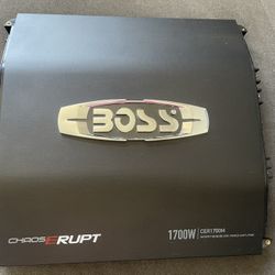 BOSS chaos ERupt 1700 watt/Mono-Block amp