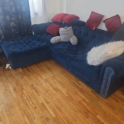 Sofa 94 Inch Long And Right Side 68 Inch Long  2 Peices Seperate 