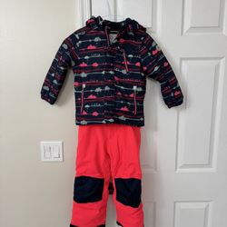 Girls Size 5/6 First Instinct By Killtec Winter Snow Suit Like New Condition Located In Weston