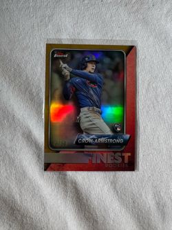 Topps Finest Pete crow Armstrong Gold /50
