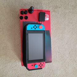 Nintendo switch + dock and extras