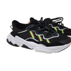 Adidas Shoes Big Kids Size 5 Black Running Sneaker Ozweego Athletic