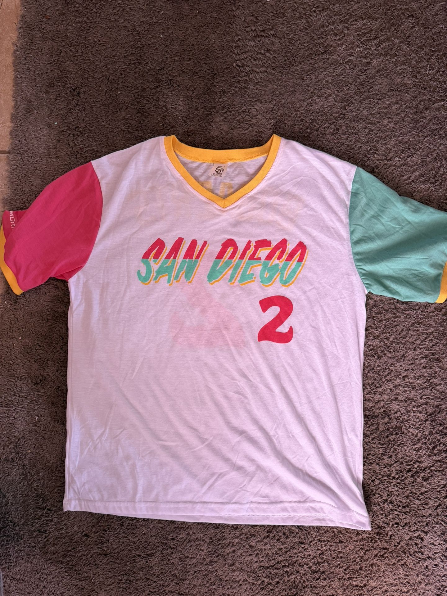 San Diego Padres Shirt Mens Large