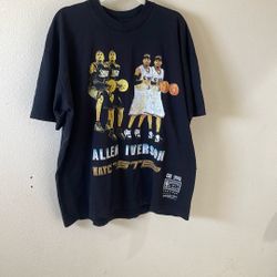 Size XL. Allen Iverson Watch My Step T-Shirt.
