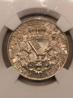 1904J Germany 2M Bremen MS65