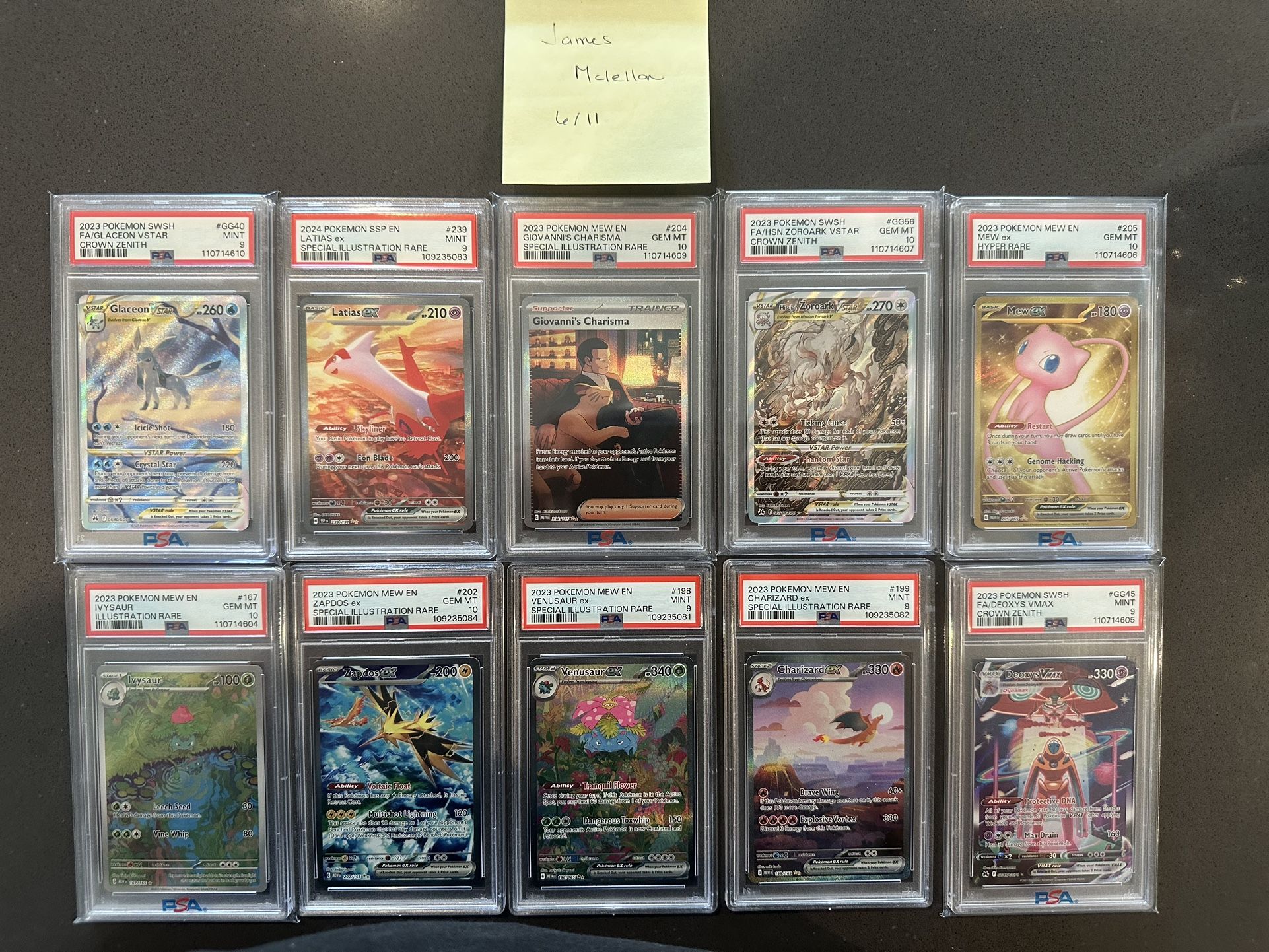 Graded Pokemon Cards!