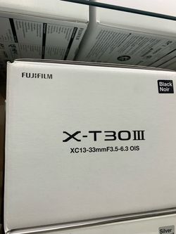 Fuji X-T30 III 13-33 Kit Black
