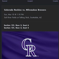 Spring Training Salt River Fields 3/10