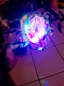New light up galaxy rose